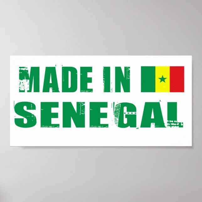 Made in Senegal Poster (Vorne)