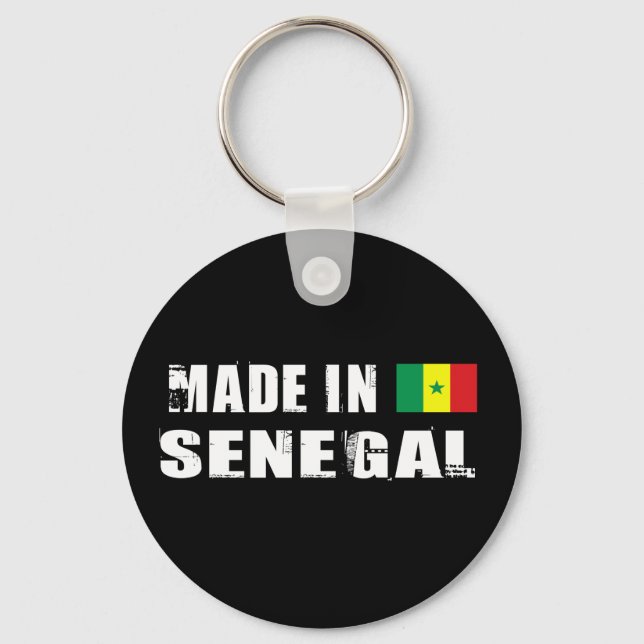 Made in Senegal Schlüsselanhänger (Vorderseite)
