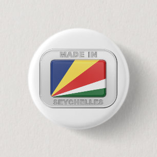 Made in Seychellen Button