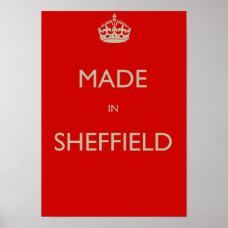 Made in Sheffield Poster