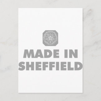 Made in Sheffield Postkarte