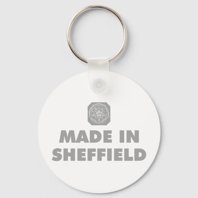 Made in Sheffield Schlüsselanhänger (Vorderseite)