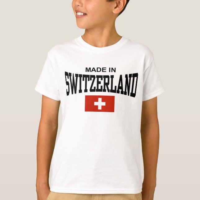 Made in Switzerland T-Shirt (Vorderseite)