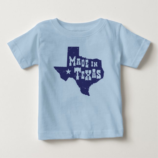 Made in Texas Baby T-shirt (Vorderseite)