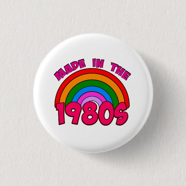 Made in the 1980s button (Vorderseite)