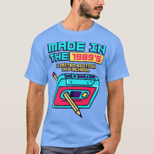 Made in the 1989s Retro Cassette Tape T-Shirt