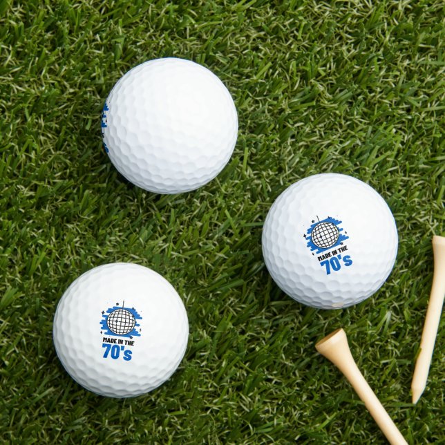 Made in the 70er Golf Balls Golfball (Insitu Gras)