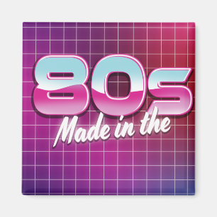 Made in the 80er magnet