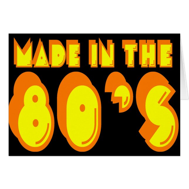 Made in the 80s (Vorderseite (Horizontal))