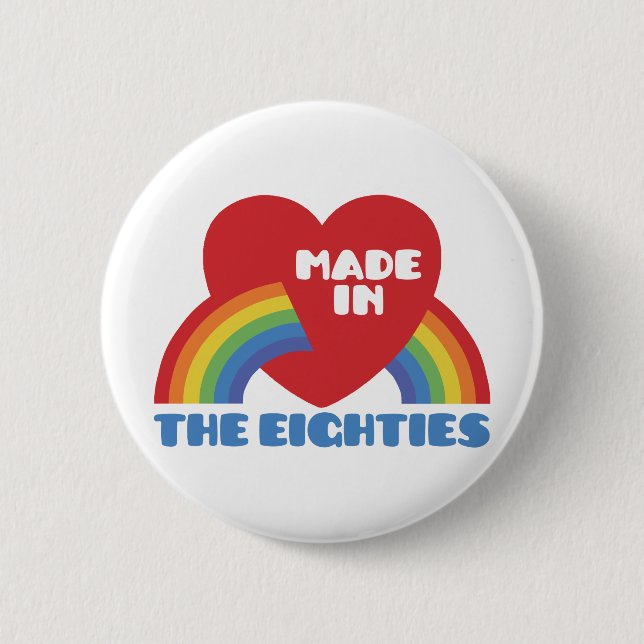 Made in the 80s button (Vorderseite)