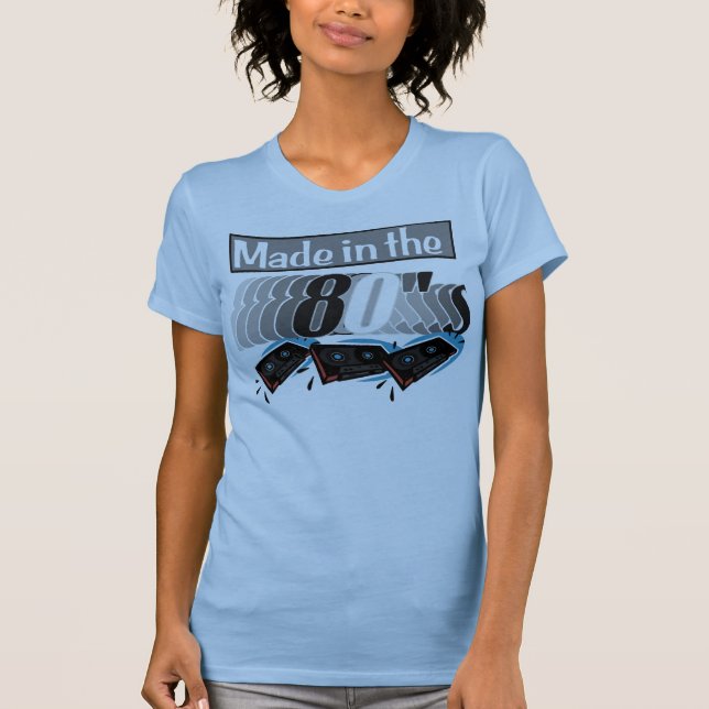 Made in the 80s - Customized - Customized T-Shirt (Vorderseite)