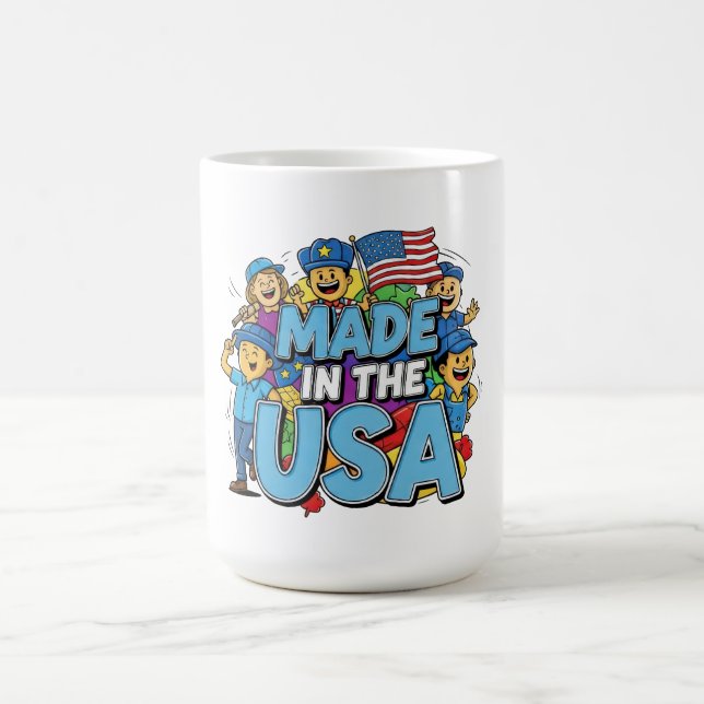 Made in the USA Kaffeetasse (Mittel)