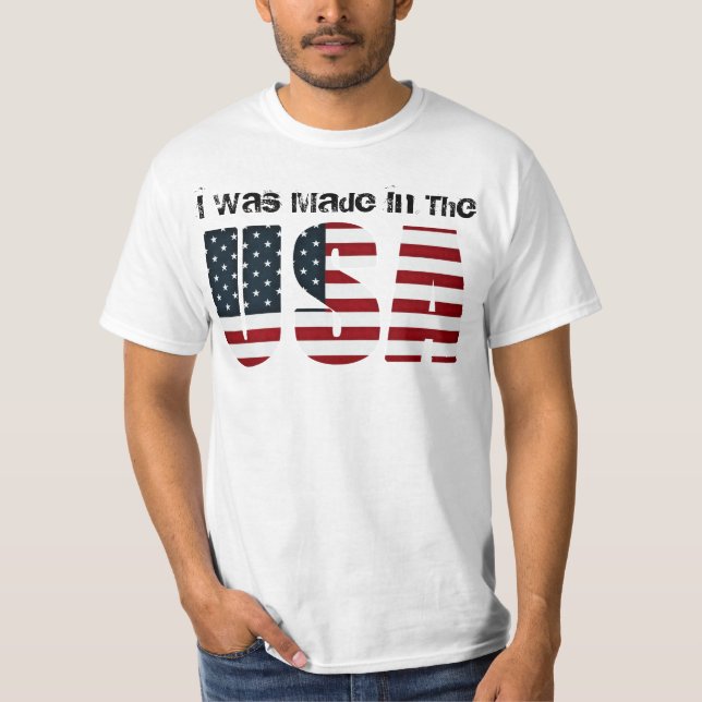 Made in the USA T-Shirt (Vorderseite)