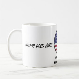 Made in the USA - The Buck Stops Here! Kaffeetasse