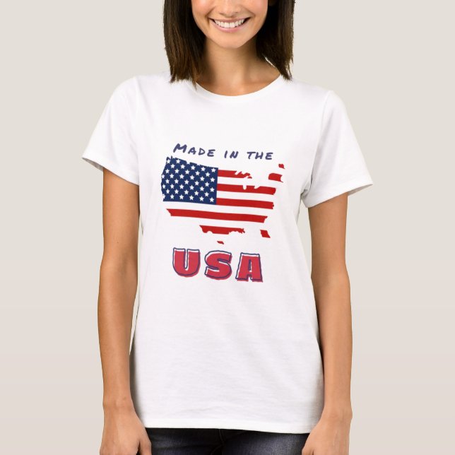 Made in the USA Tshirt (Vorderseite)