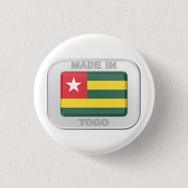 Made in Togo Button (Vorderseite)
