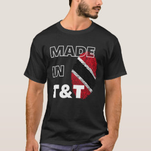 Made in Trinidad und Tobago Flag Karneval Souvenir T-Shirt