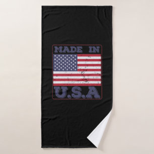 Made in U.S.A. USA Badehandtuch