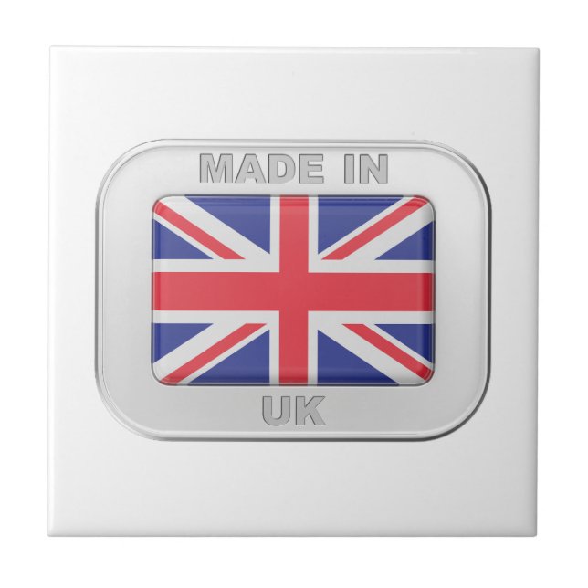 Made in United Kingdom Fliese (Vorderseite)