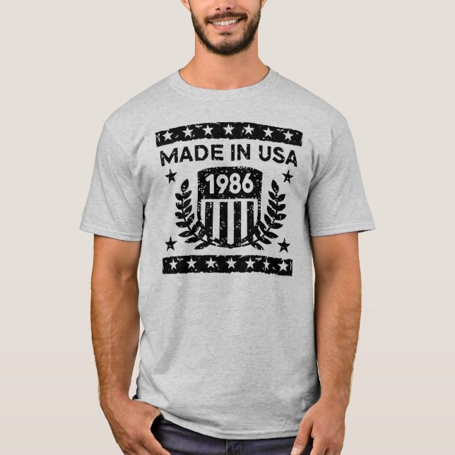 Made in USA 1986 T-Shirt (Vorderseite)