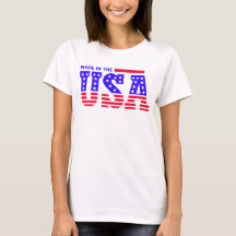 Made in USA American TEXT