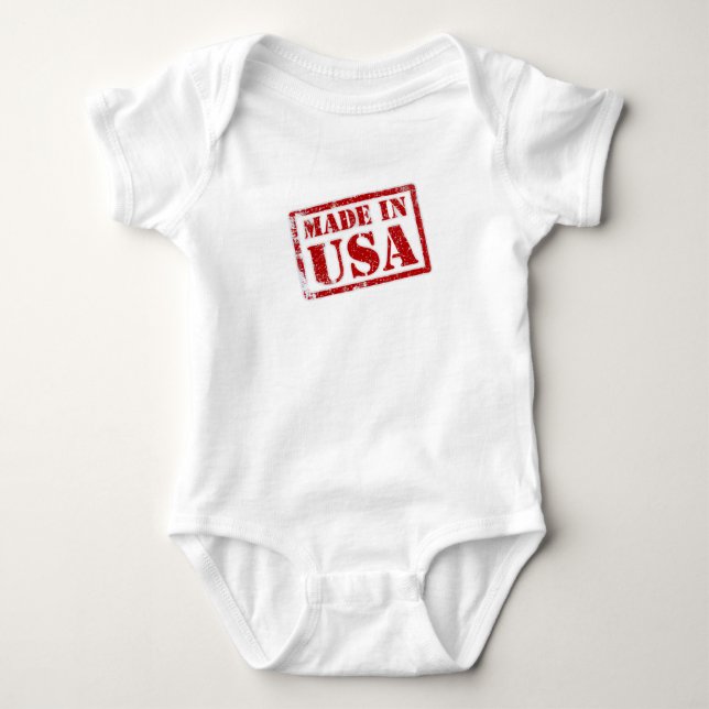 Made in USA Baby Strampler (Vorderseite)