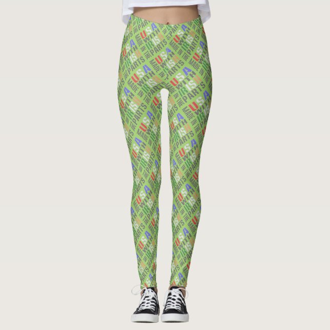 Made in USA Irish Parts Leggings (Vorderseite)