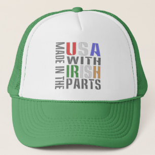 Made in USA Irish Parts Truckerkappe