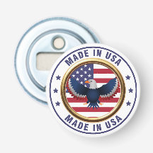 Made in USA Liberty Eagle Bottle Opener