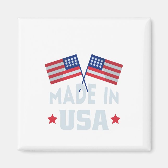 Made in USA Magnet (Vorne)