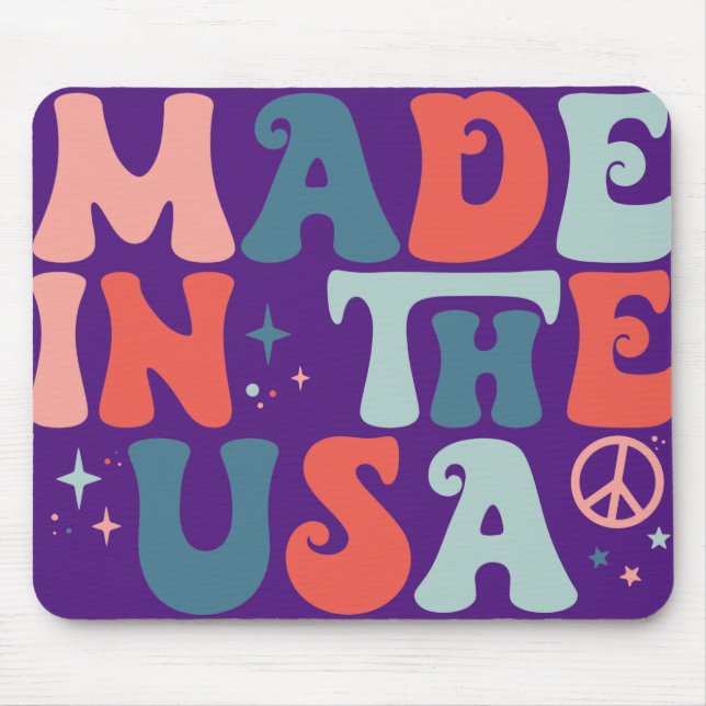 Made in USA Mousepad (Vorne)