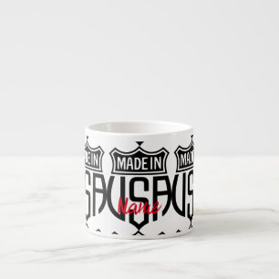 Made in USA Sign Thunder_Cove Espressotasse