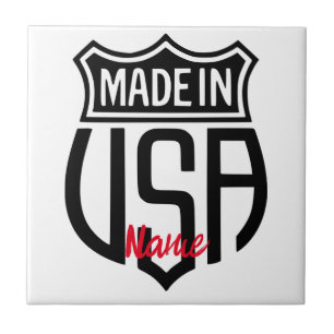 Made in USA Sign Thunder_Cove Fliese