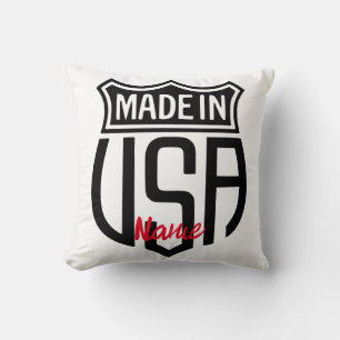Made in USA Sign Thunder_Cove Kissen