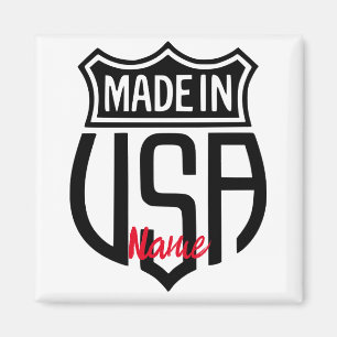 Made in USA Sign Thunder_Cove Magnet