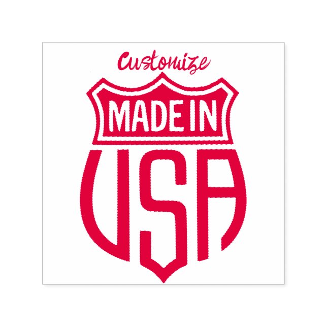 Made in USA Sign Thunder_Cove Permastempel (Design)