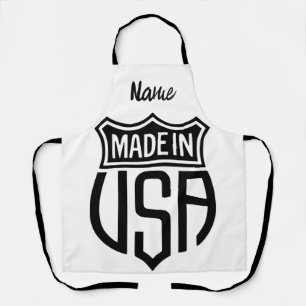 Made in USA Sign Thunder_Cove Schürze