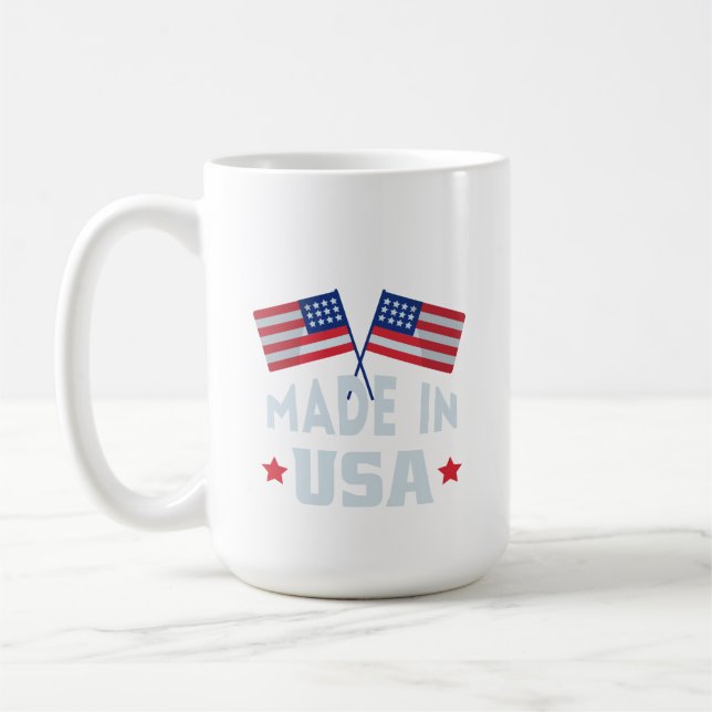 Made in USA Tasse (Links)