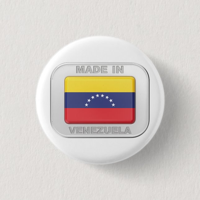 Made in Venezuela Button (Vorderseite)