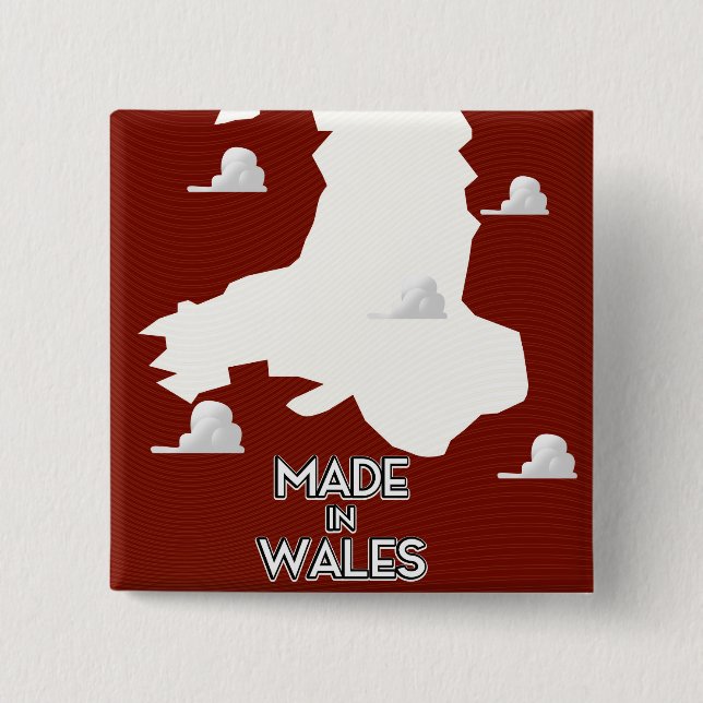 Made in Wales Button (Vorderseite)