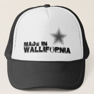 Made in Wallifornia Casquette Lastwagenfahrers Truckerkappe