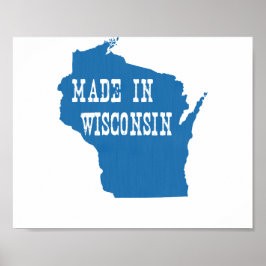 Made in Wisconsin Poster