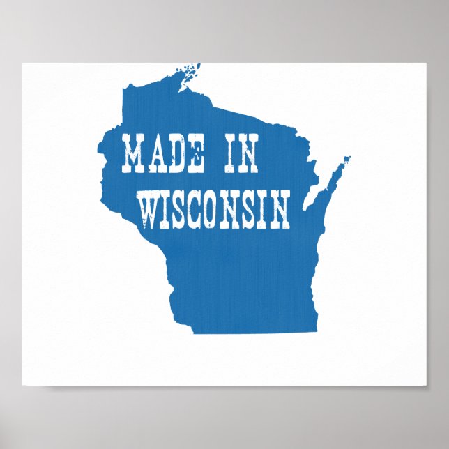 Made in Wisconsin Poster (Vorne)
