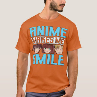 Made me Smile Merch Girl Otaku Geschenk T-Shirt