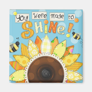 "Made to Shine" Inspiration Magnet