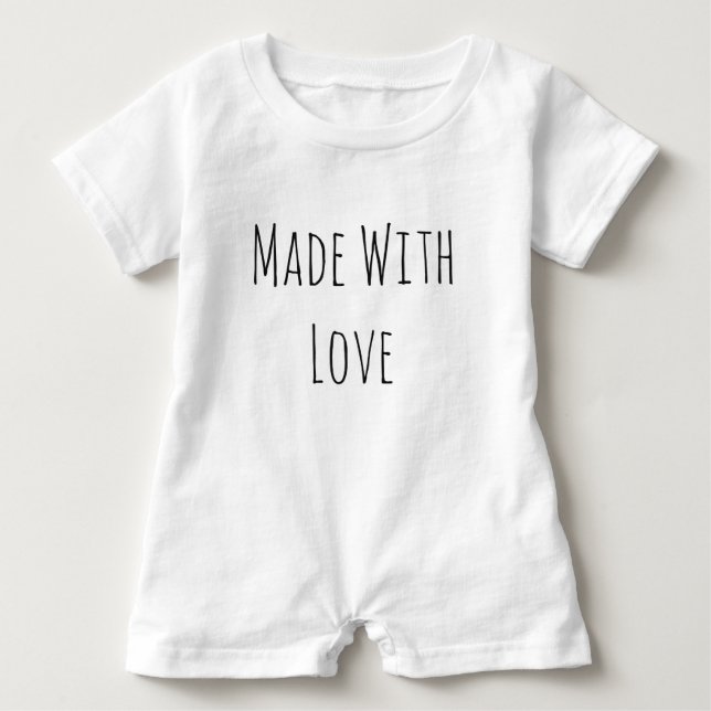 Made with Liebe Baby Strampler (Vorderseite)