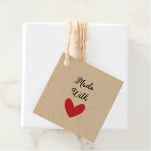 Made with Liebe Bride Co Bridal Rustic Dusche Part Geschenkanhänger