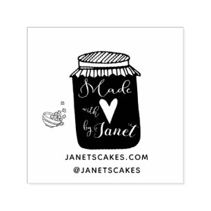 Made with Liebe Briefmarke des Produkts Permastempel