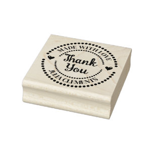 Made with Liebe Gummistempel
