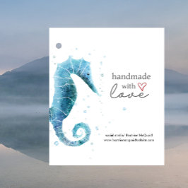 Made with Liebe | Meerpferd Geschenkanhänger